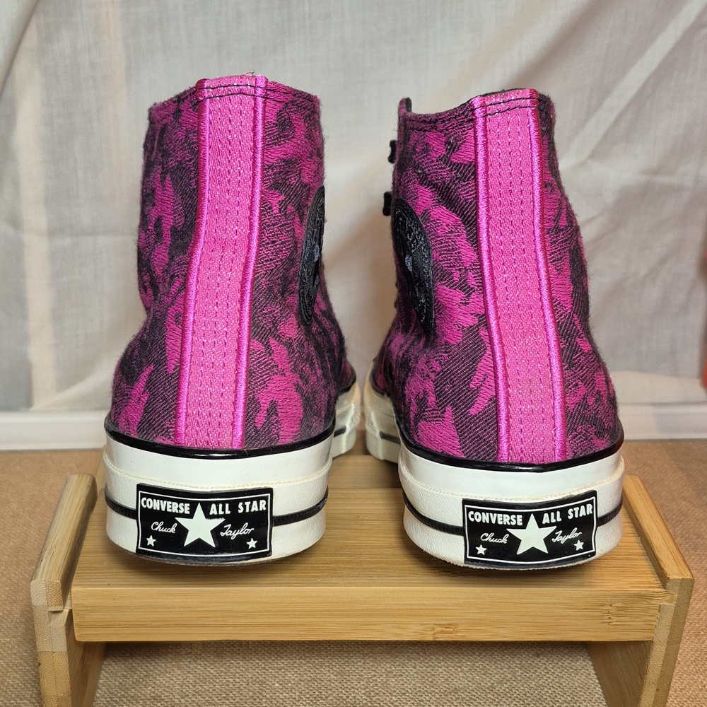 Converse Chuck 70 HiCamo Denim Active Fuchsia Sneakers Unisex M-7.5/W-9.5 - Picture 3 of 11